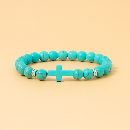 Bracelet Croix Divine – Équilibre & Protection Spirituelle | DIVINÉO