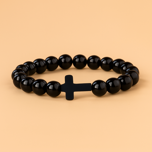 Bracelet Croix Divine – Équilibre & Protection Spirituelle | DIVINÉO