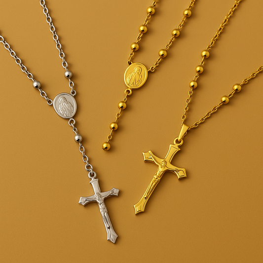 Chapelet Croix du Christ – Dévotion & Lumière Divine | DIVINÉO